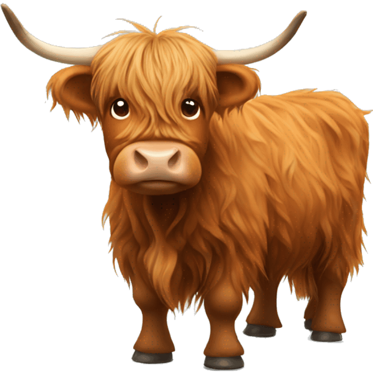 highland cow emoji