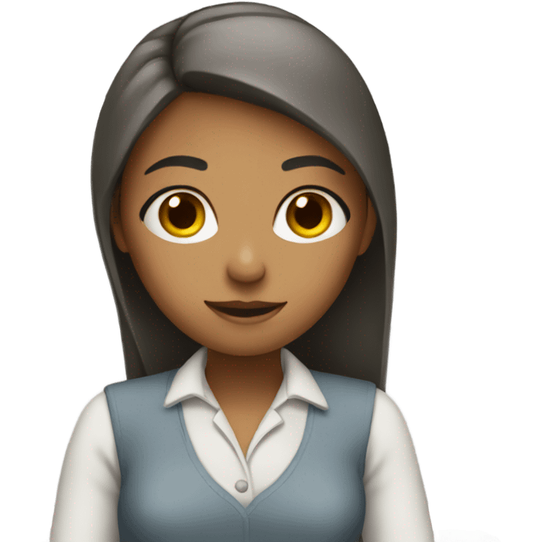 Girl at work  emoji