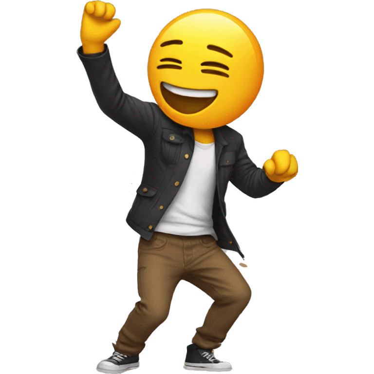 Emoji dab emoji