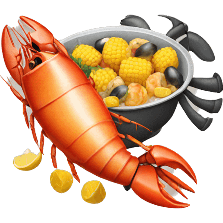 Seafood boil  emoji