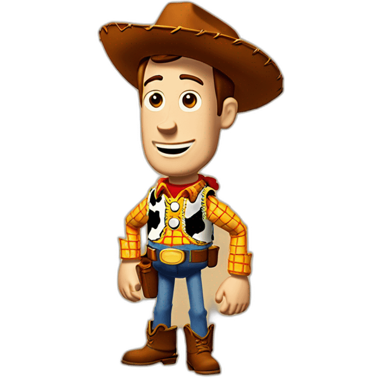 Woody toy story boxe posture emoji