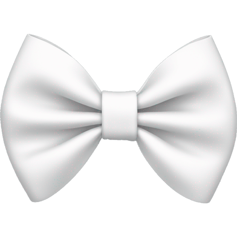 White bow emoji