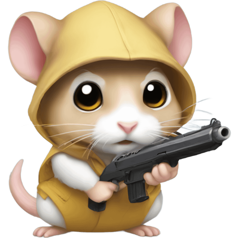 Hamster assassin  emoji