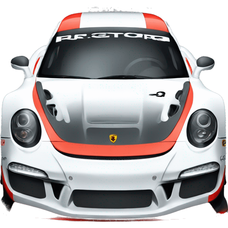 porsche rsr gt3 cup car emoji