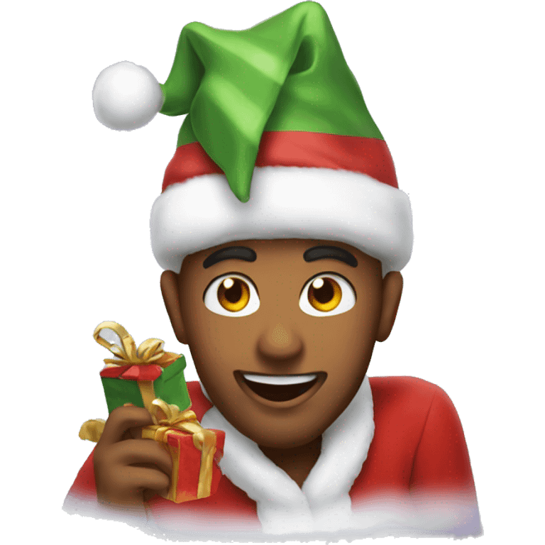 Christmas magic emoji