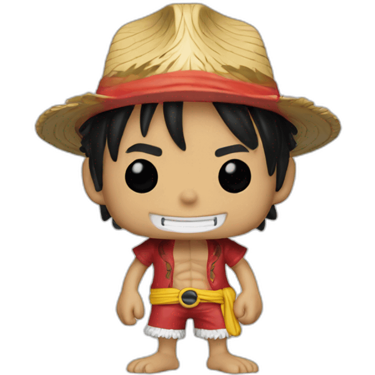 Monkey D. Luffy funkopop emoji