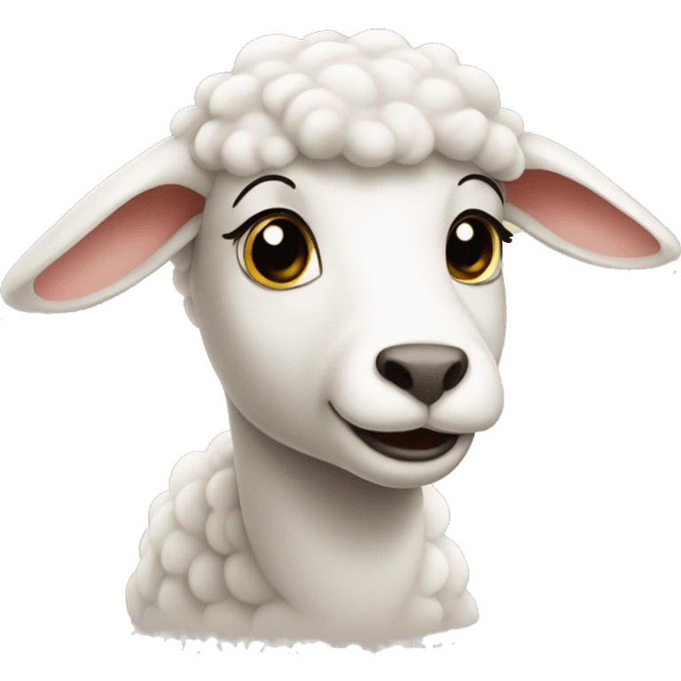 Mary had little lamb  emoji