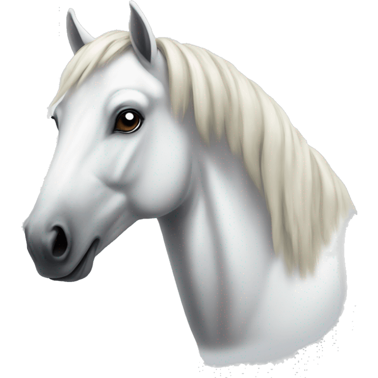 White horse emoji