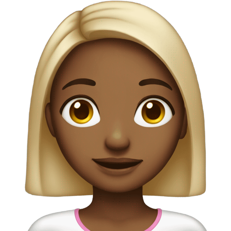 Hyperpigmentation girl emoji