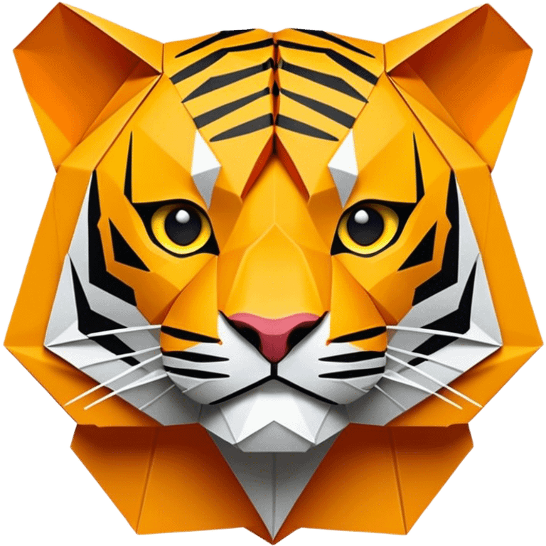 origami tiger emoji