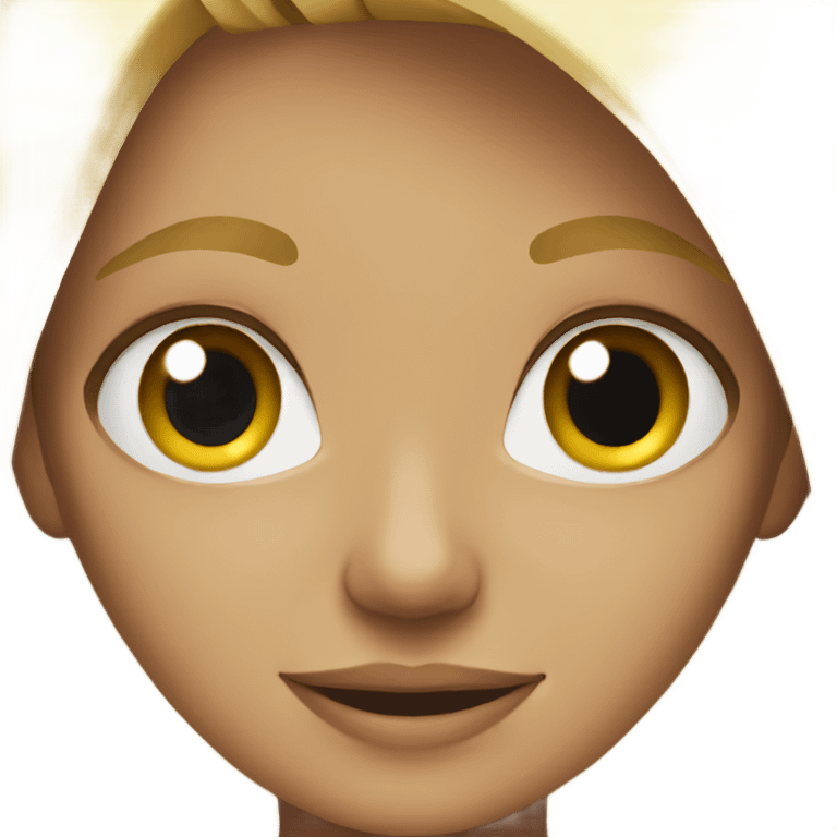 blonde girl emoji