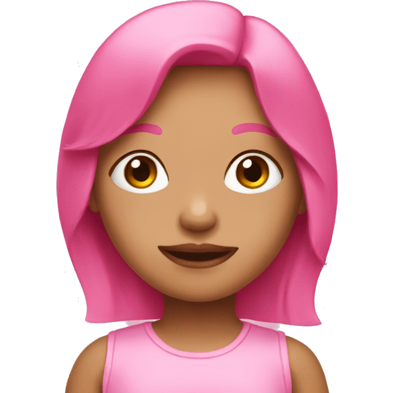 pink girl emoji