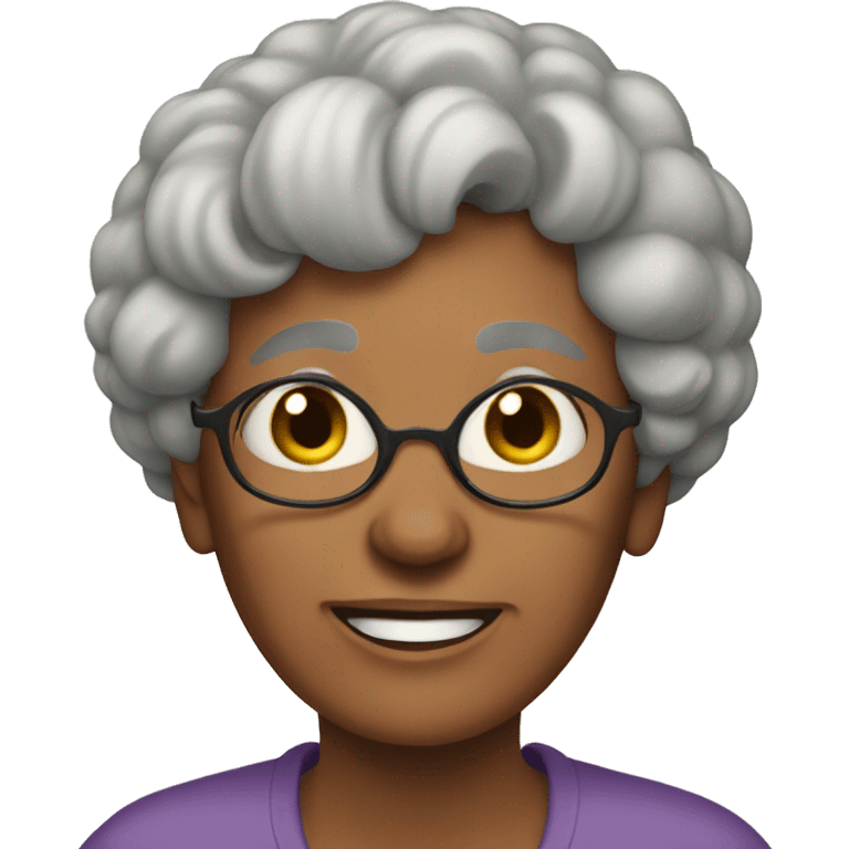 handy grandma  emoji