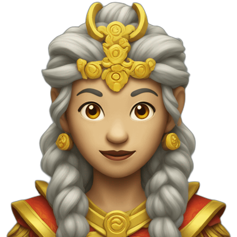 female MONKEY KING emoji