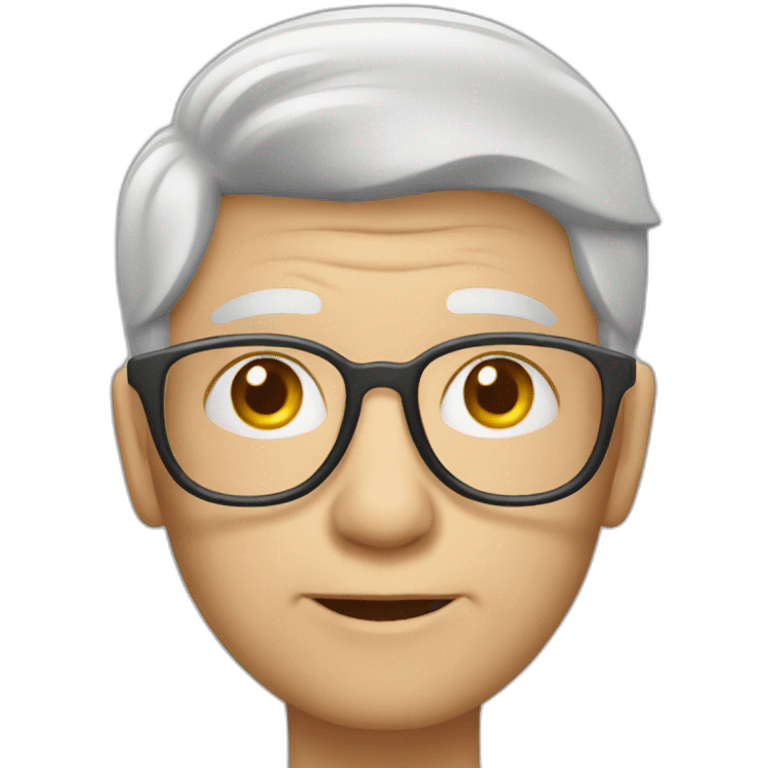 Young pensioner  emoji