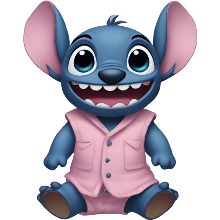 Stich in rosa emoji