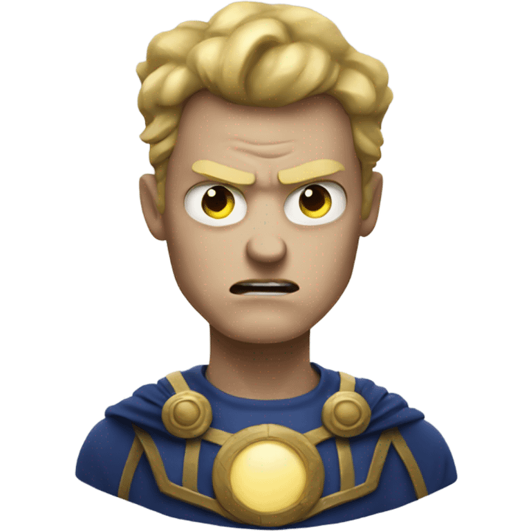 Angry homelander emoji