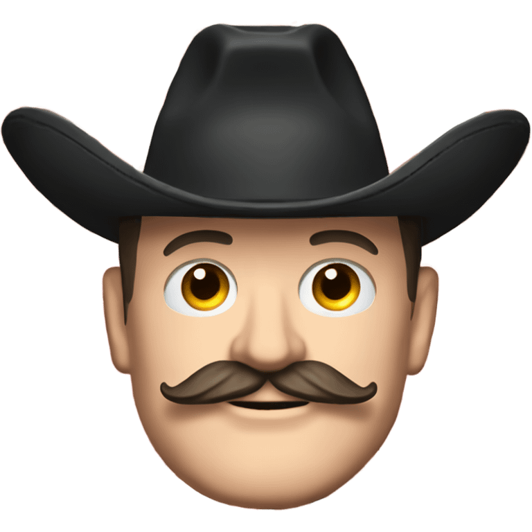  Elon musk with big mustache and black sombrero mexican hat and Tesla logo red shirt Tesla symbol coin emoji