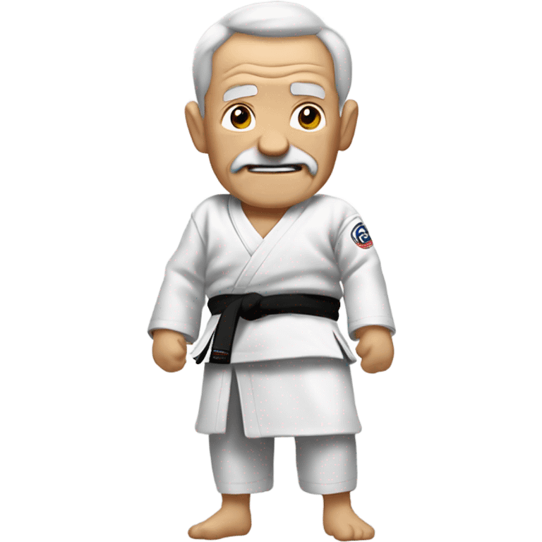 Old man jiu Jitsu  emoji