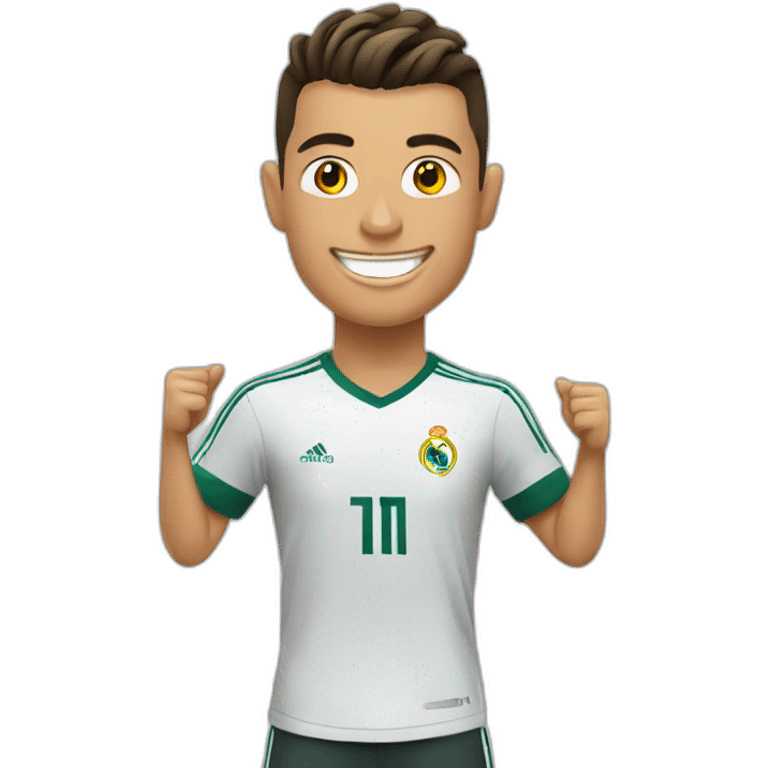 Happy-cristiano-ronaldo emoji