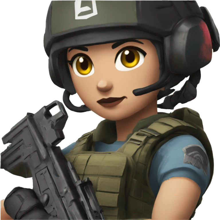 Rainbow six siege caveria emoji