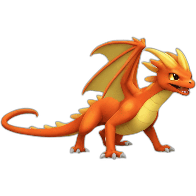 Dracaufeu pokemon emoji