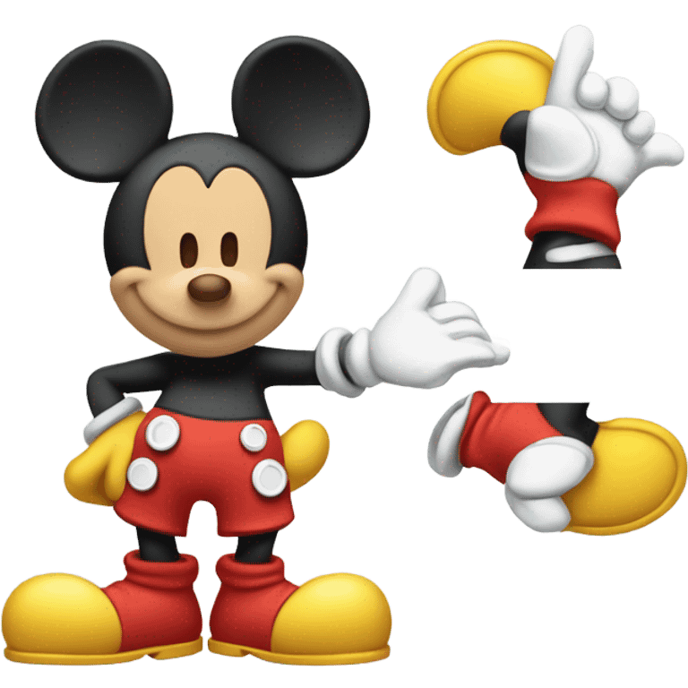 Mickey mouse emoji