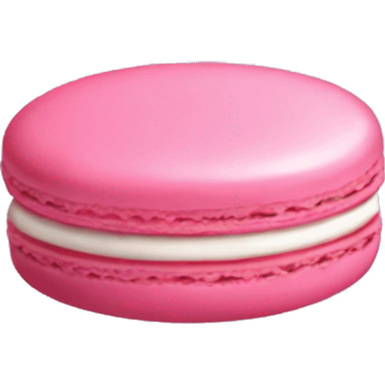 pink macaron emoji