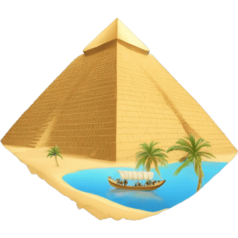 Pyramide of Egypt emoji