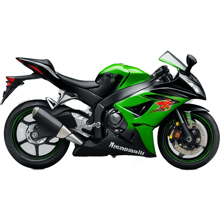 Praying Mantis in a kawasaki zx6r emoji