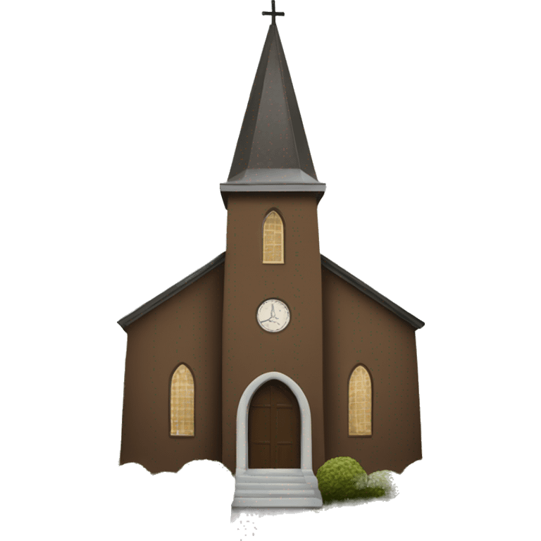 brown church emoji