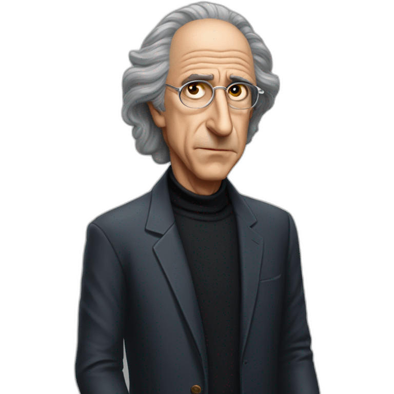 Evil Richard lewis Larry david emoji