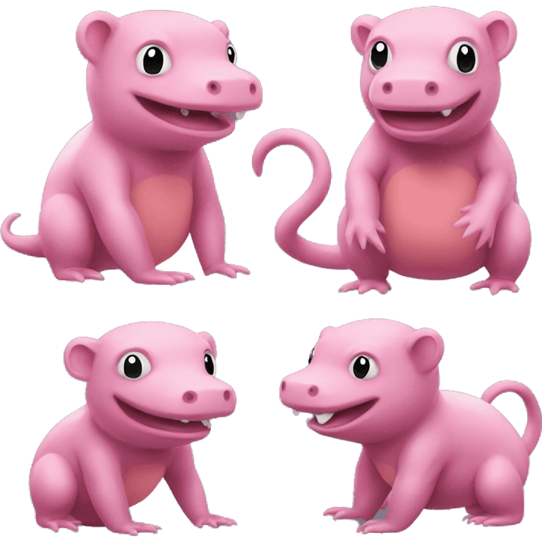 Pokémon Slowpoke emoji