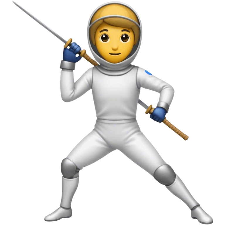 Fencing person emoji