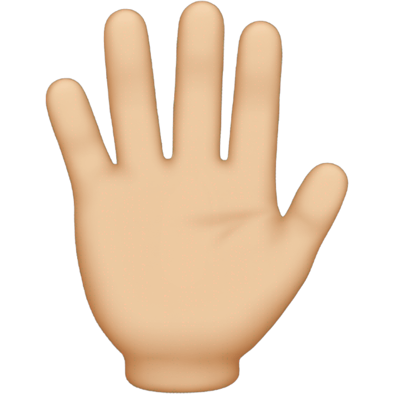 AN finger sign emoji