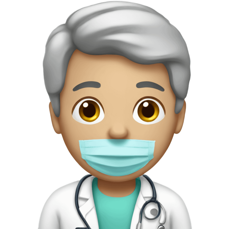 Hospital patient  emoji