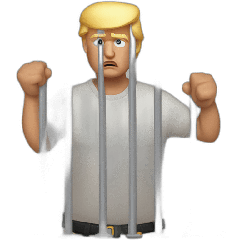 donald-trump-arrested emoji