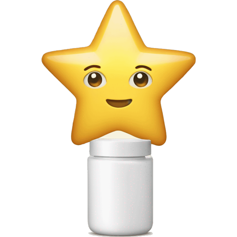 star cream bottle emoji