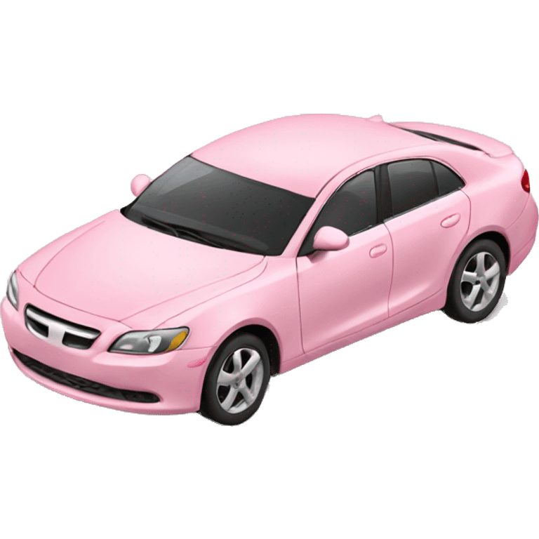 light pink car emoji