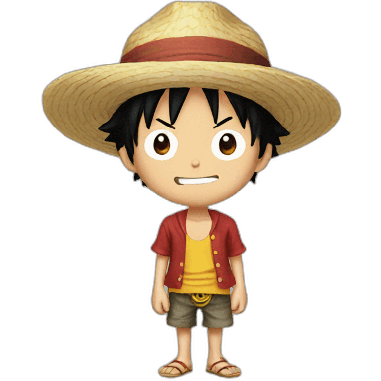 Luffy emoji