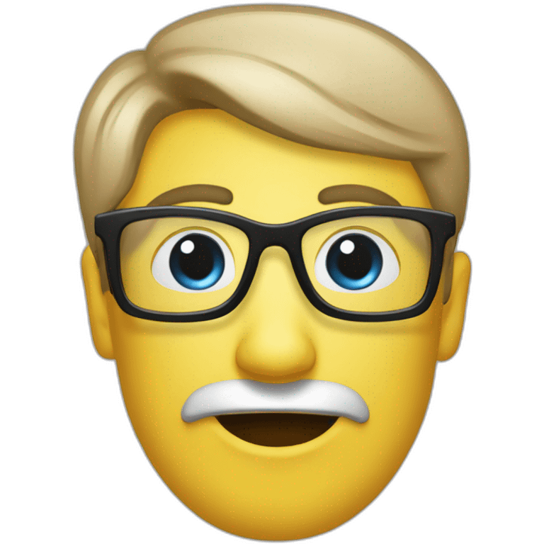 Alternant informatique lunettes emoji