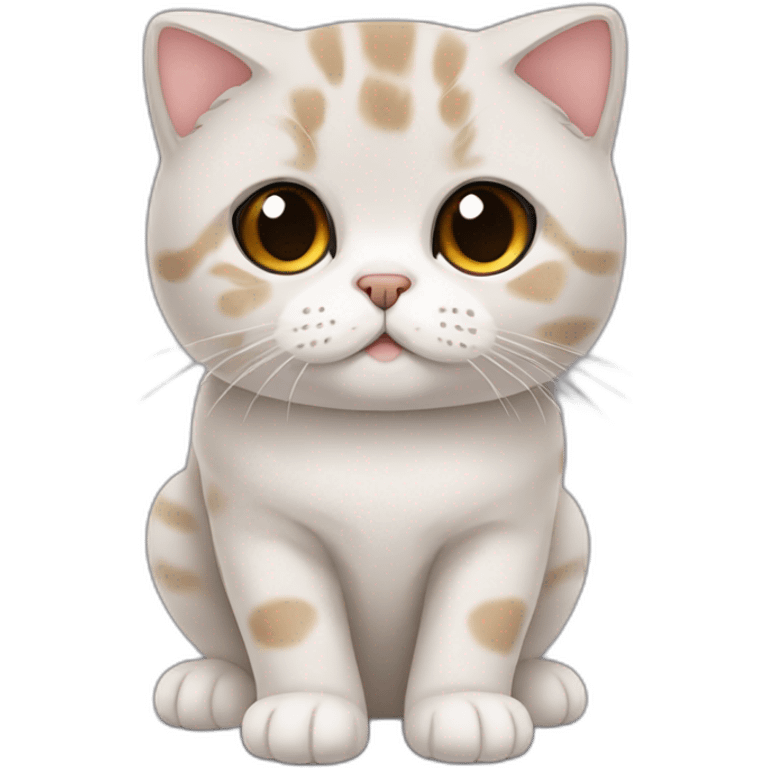 scottish fold cat emoji