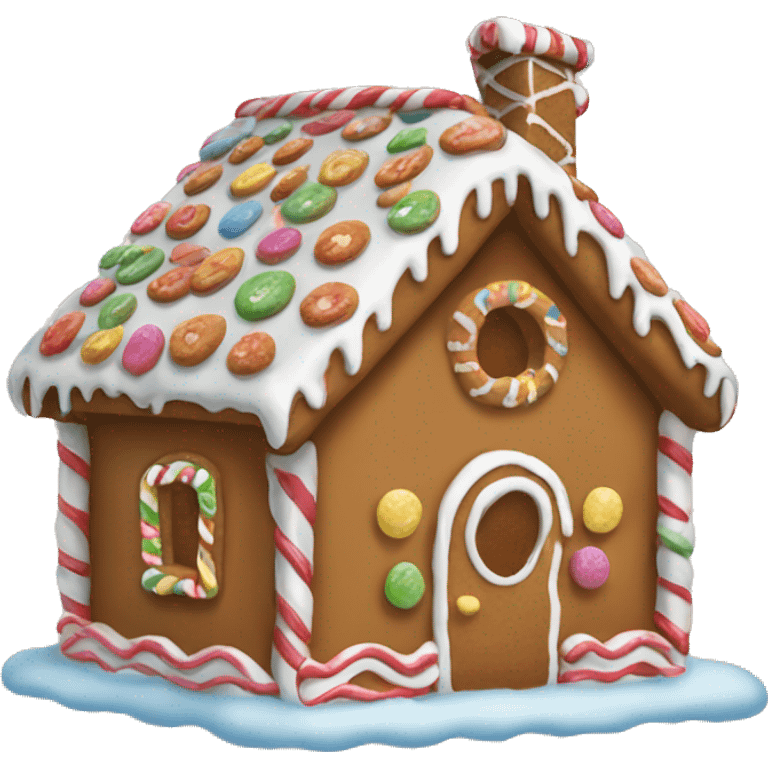 gingerbread house  emoji