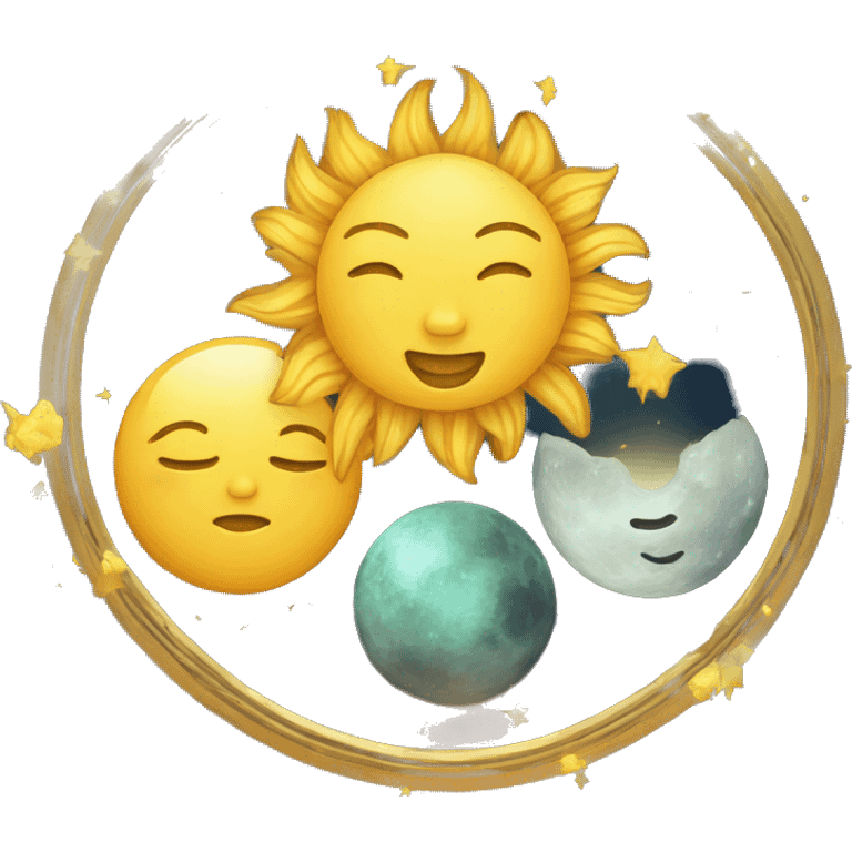 Rising sign Gemini, sun Leo, moon Gemini emoji