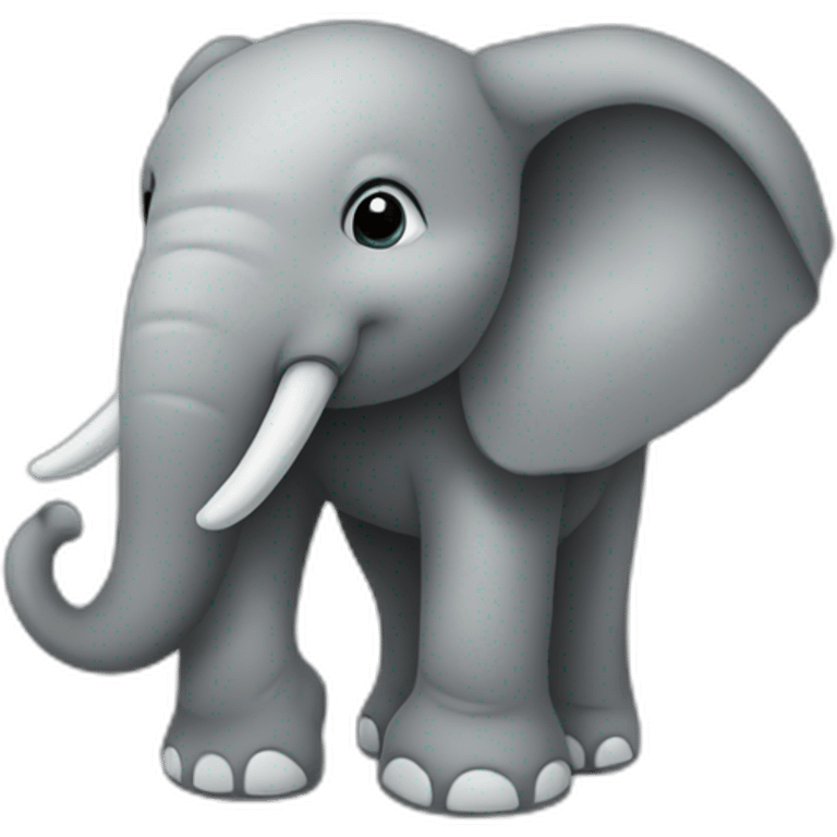 Elephant from Postgres logo emoji