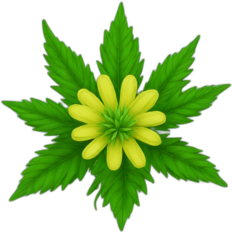 Cbd flower emoji