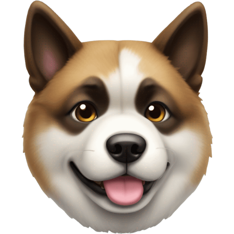 american akita coquette emoji