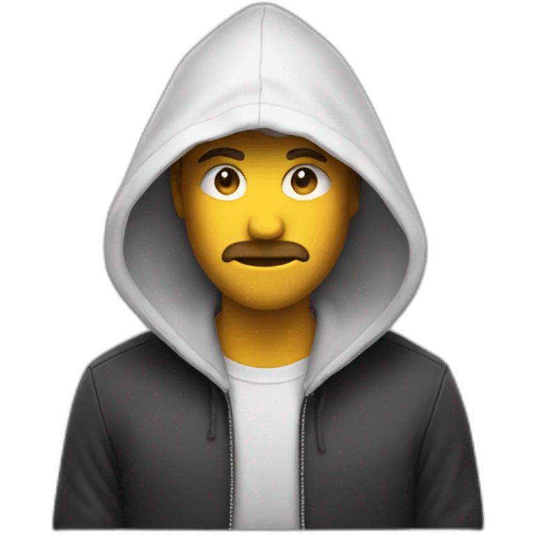 man-behind-laptop-close-head-hood emoji