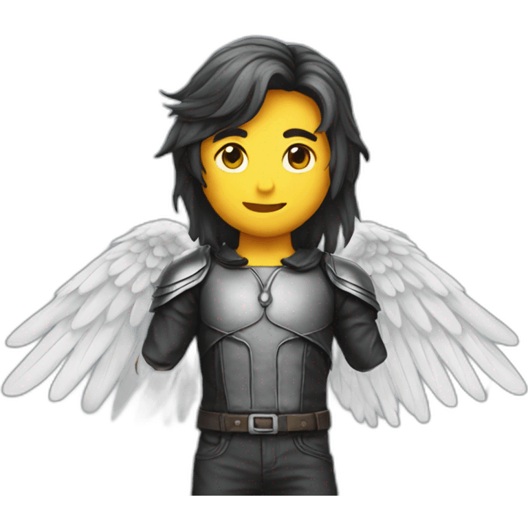 one winged angel emoji