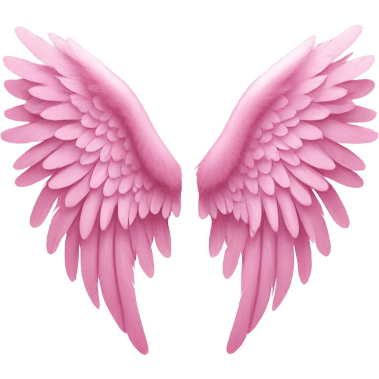 pink angel wings  emoji